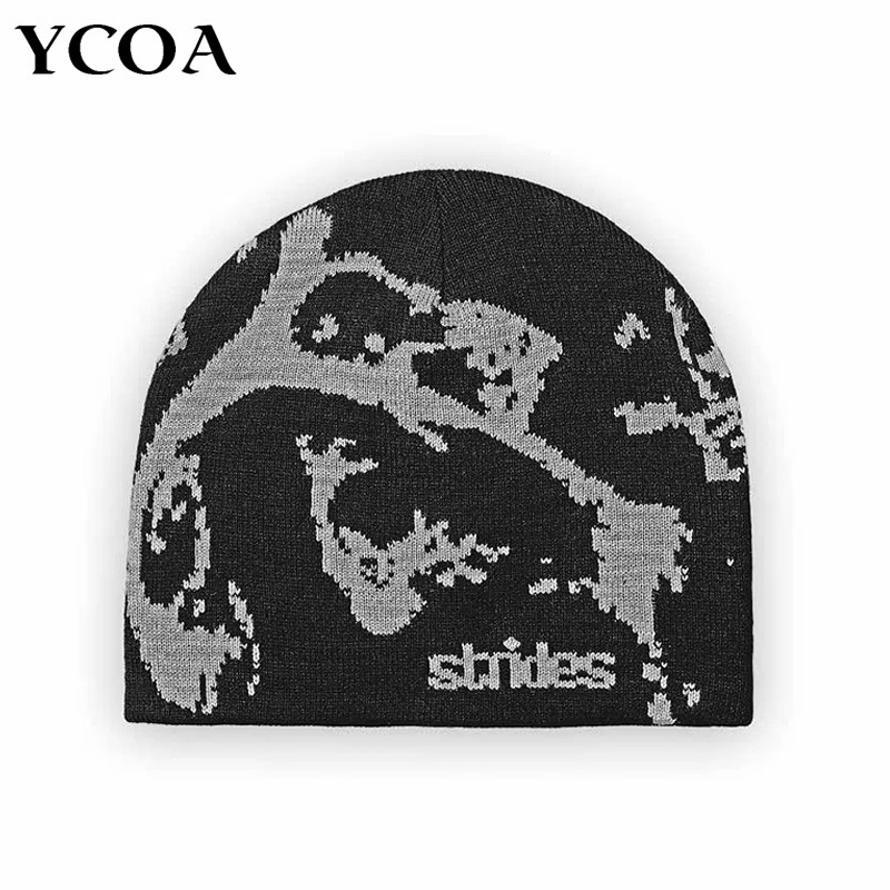 Tech Wear Accessories - Gorro para hombre Strides Splatter Beanie