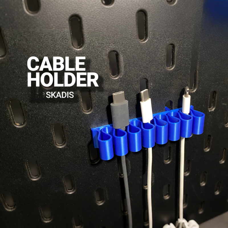 Desk Cable Clip - Organizador de Cables con Clip para