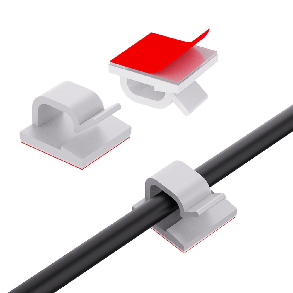 Clip de Cable Transparente en  - Desk Cable Clip reseña y precio