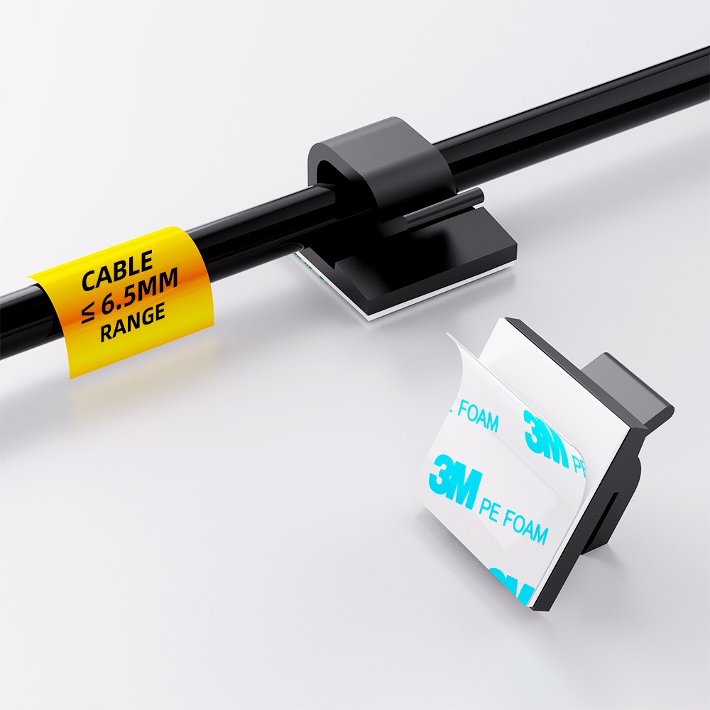 Clip de Cable Transparente en  - Desk Cable Clip reseña y precio