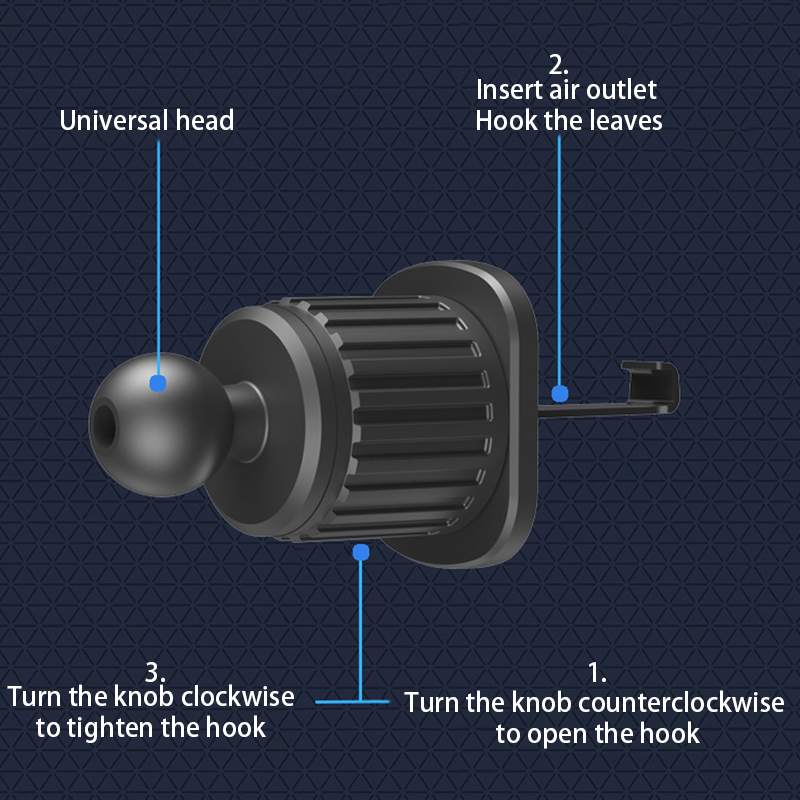 SEAMETAL-Soporte para teléfono - Tech Accessories For Car reseña y precio