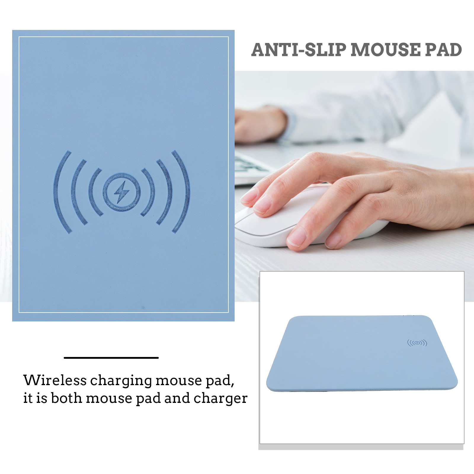 Alfombrilla de Ratón con Carga - Mouse Charging Pad reseña y precio