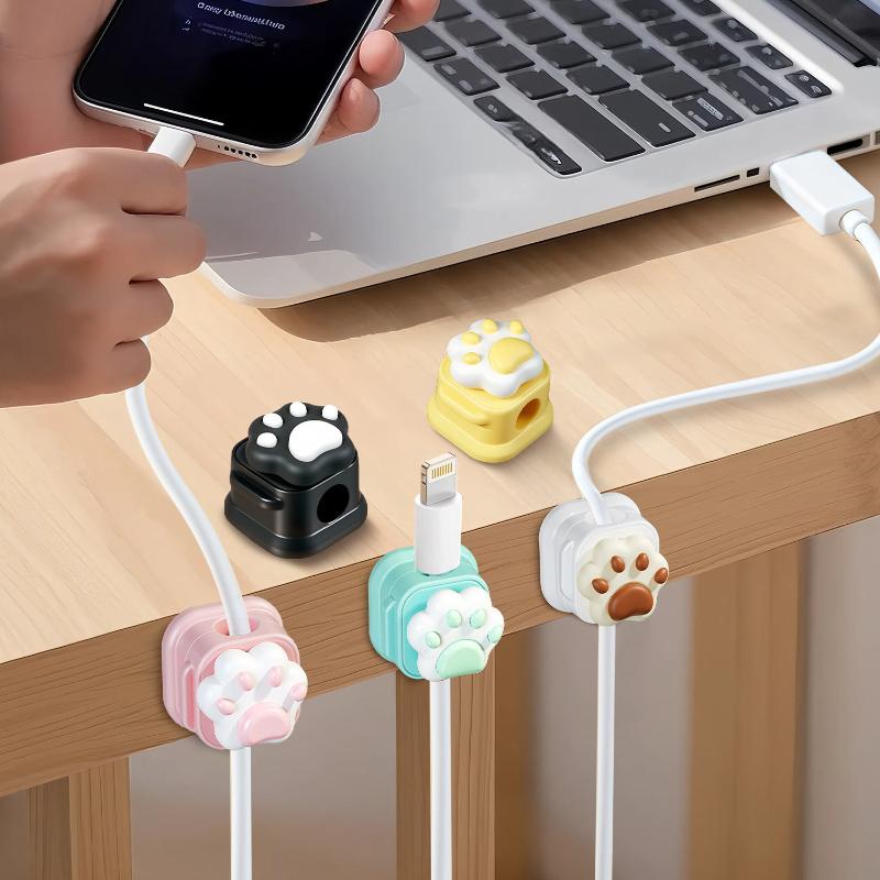 Organizadores de cables bonito - Desk Cable Clip reseña y precio