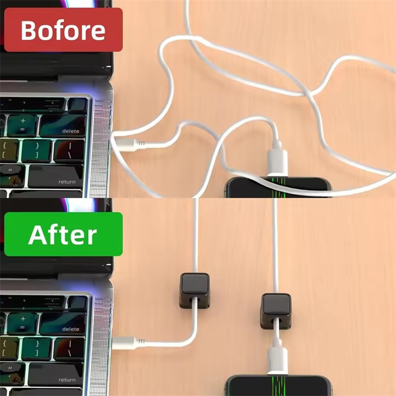 Organizador de Cables Magnétic - Desk Cable Clip reseña y precio
