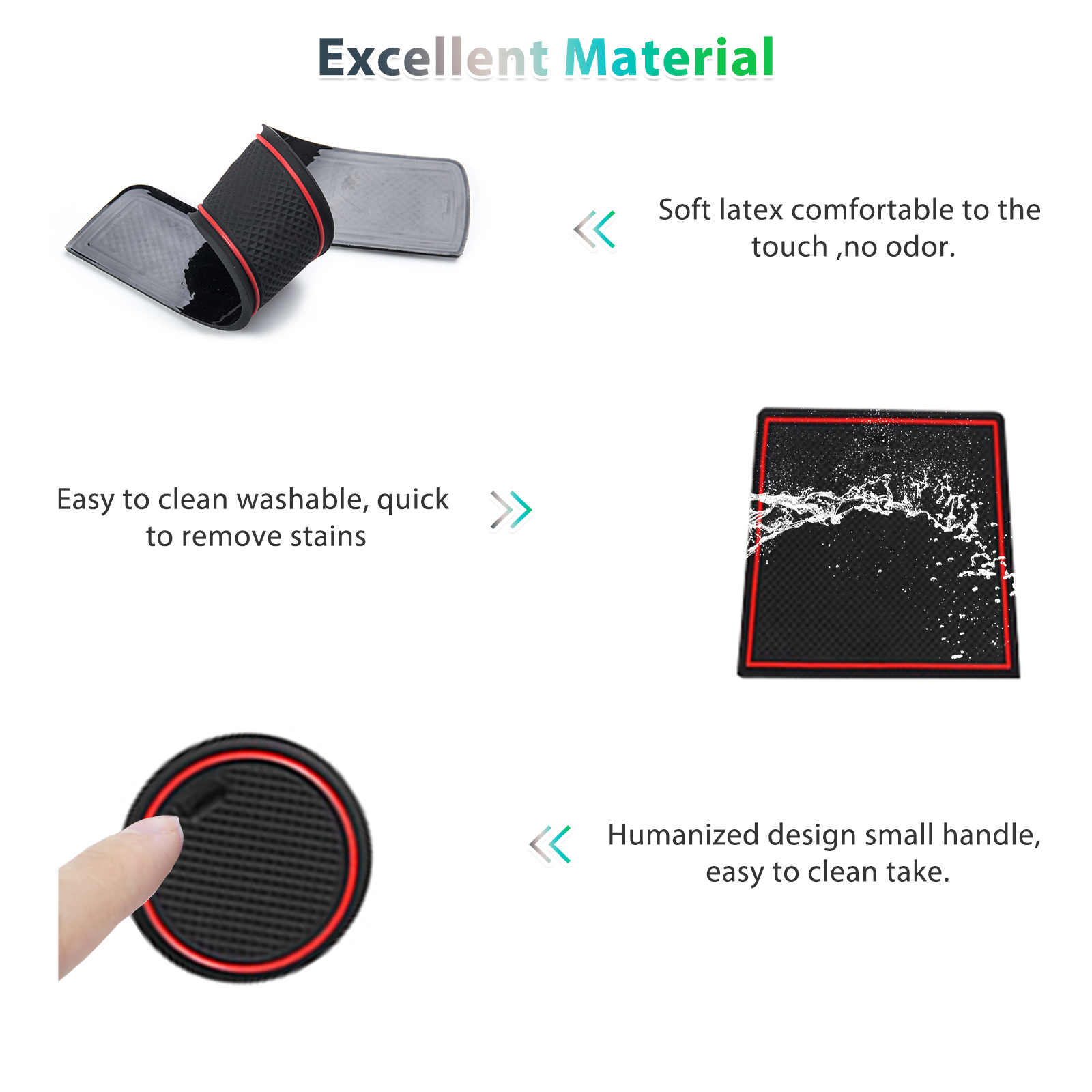 Alfombrilla Antideslizante par - Tech Accessories For Car reseña y precio