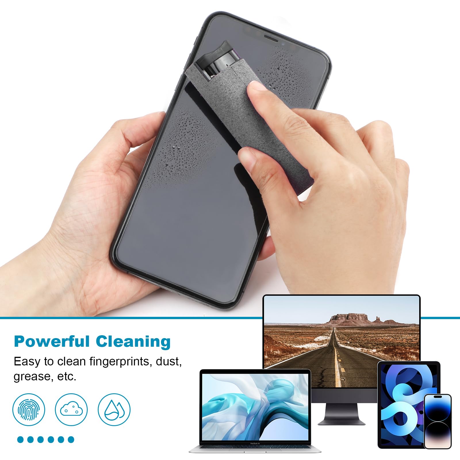 Botella pulverizadora 2 en 1 p - Screen Cleaner Spray reseña y precio