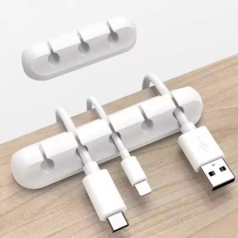 Organizador de cables USB de s - Desk Cable Clip reseña y precio