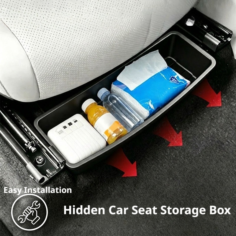 Caja de almacenamiento debajo  - Tech Accessories For Car reseña y precio