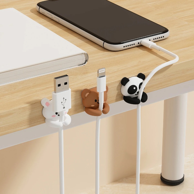 WORTHBUY lindo soporte organiz - Desk Cable Clip reseña y precio