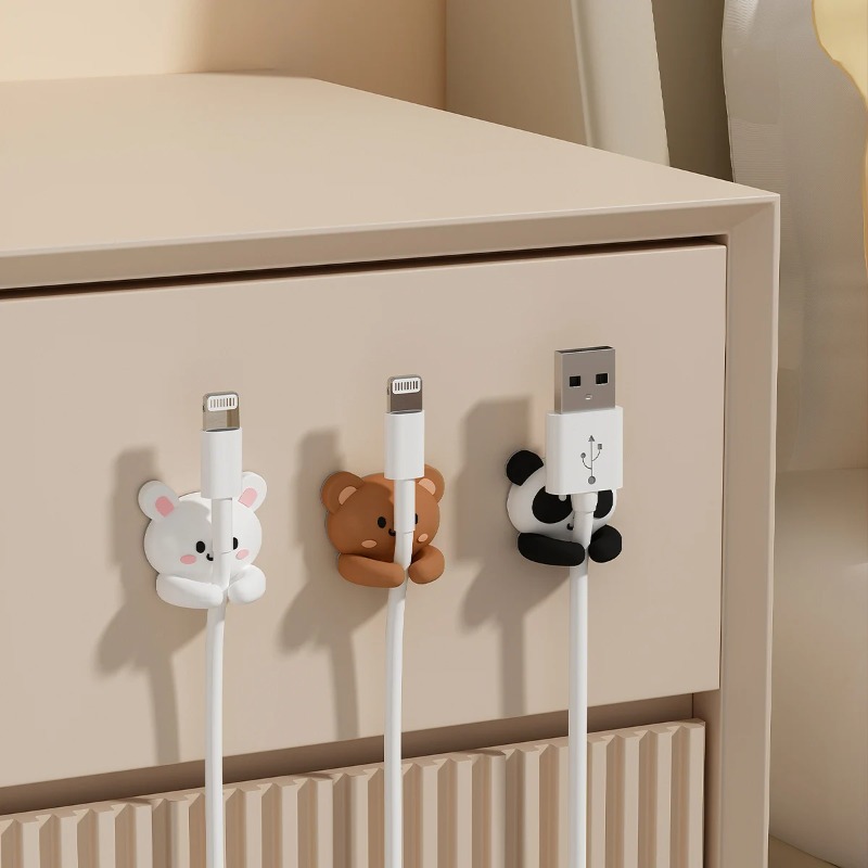 WORTHBUY lindo soporte organiz - Desk Cable Clip reseña y precio