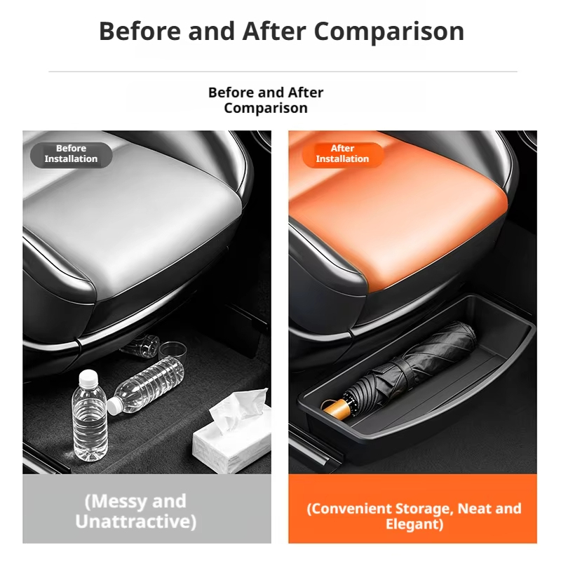 Caja de almacenamiento debajo  - Tech Accessories For Car reseña y precio