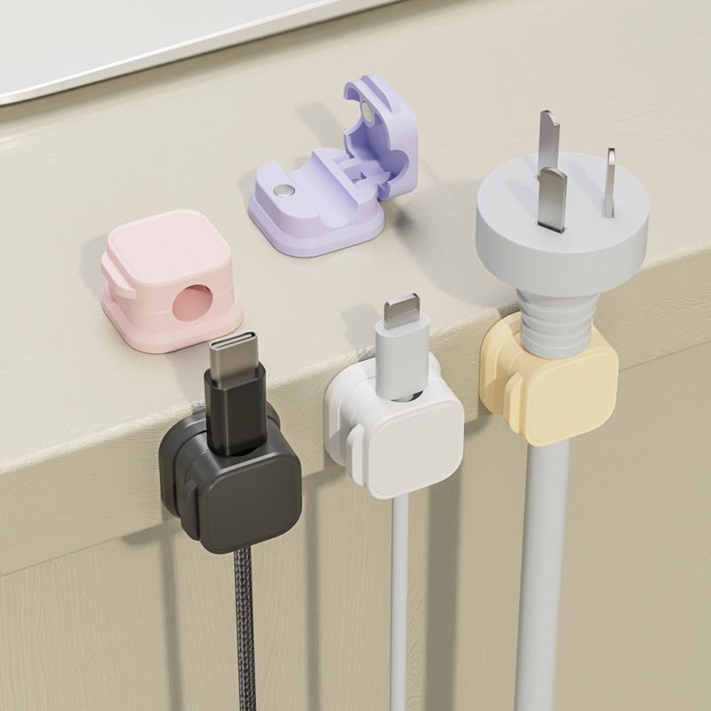 Clips Magnéticos Multicolores  - Desk Cable Clip reseña y precio