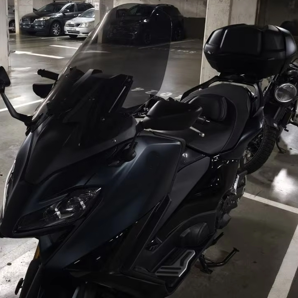 Parabrisas para Yamaha T-MAX T - Moto Tech Accessories & Workshop reseña y precio